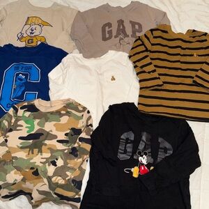 GAP toddler long sleeve shirt bundle